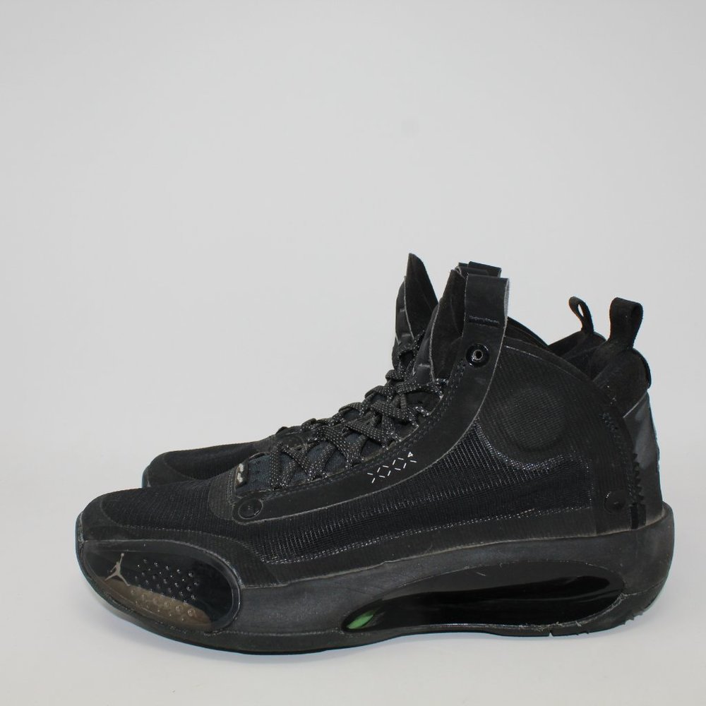 Nike Air Jordan 34 Black Cat sz 8 Basketball Shoes - Picture 5 of 10